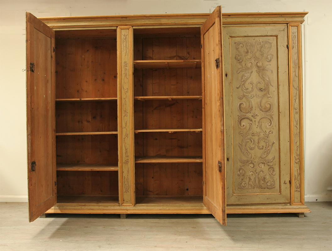 Late 17th Century Painted Armoire Haunt Antiques for the